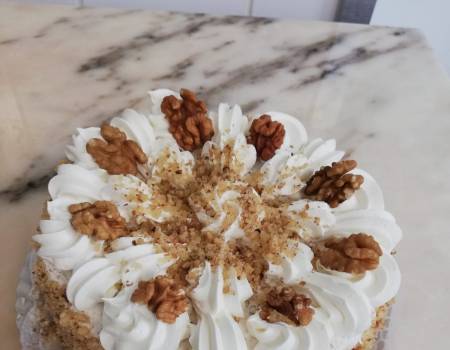 Walnut torte